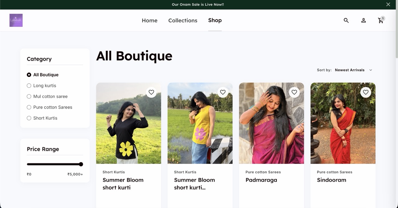 Lakshak Website Preview